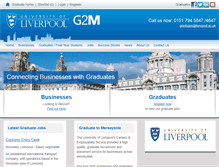 Tablet Screenshot of graduatetomerseyside.co.uk